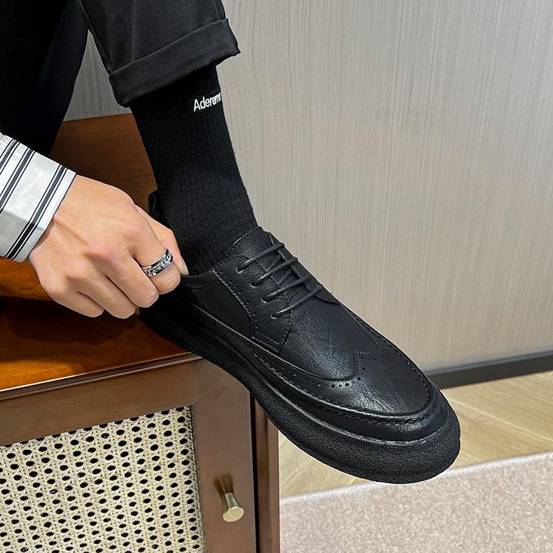 Frühling Freizeitschuhe Trend Britischer Herrenanzug Hochzeit Bräutigam Businesskleid Lederschuhe 25830-T