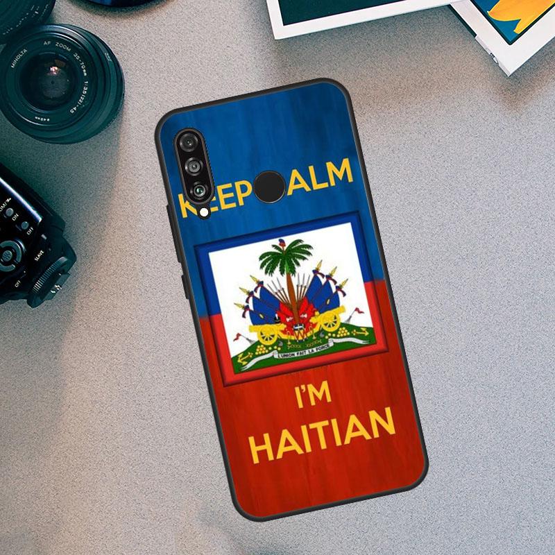 Haiti Haitian Flag For Huawei Nova 7i 8i 11i 12i  9 10 SE 11 Pro Y60 Y70 Y90 Y61 Y91 Y72 Y73 P40 P30 Lite Case