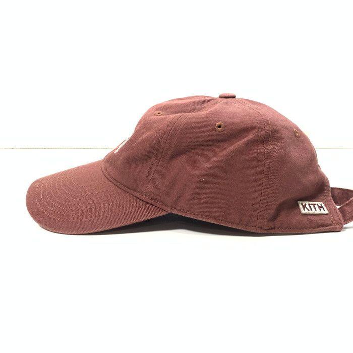 Used [Used Item] KITH COCA-COLA Cap Brand Hat Size: FREE Color: Wine Red Men's [185-241027-gm-10-fuz]