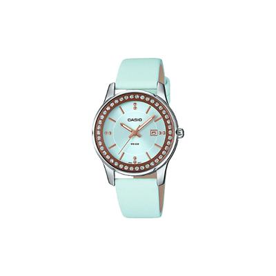 CASIOSTANDARD Series Fashion Business Retro Literary Versatile Classic Pointer Date Display Diamond Dial Waterproof Quartz LTP-1358L-2A2021