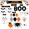 Cross-Border Halloween Balloon Set: Pumpkin & Ghost Foil Decorations for Party Celebrations