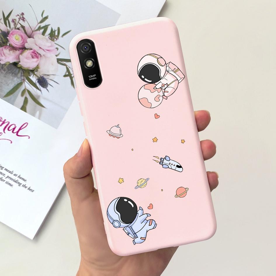 Für Xiaomi Redmi 9A 9AT Hülle Süßer Astronaut Schmetterling Weiches Silikon Handy Rückseite Für Xiaomi Redmi 9i Sport Redmi9a Hüllen
