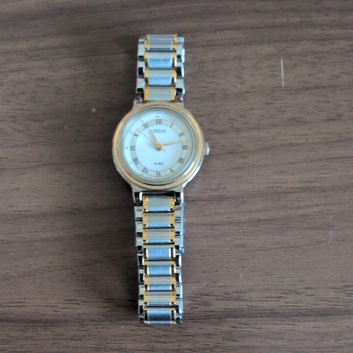 ALBA URBAN Ladies Watch Quartz Silver Gold