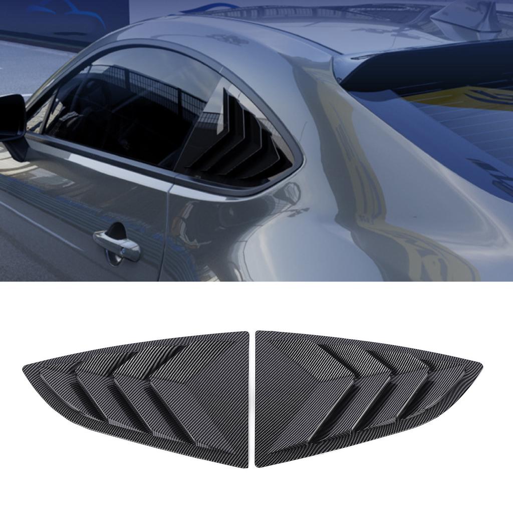 P Osłona Przesłony Tylnej Szyby Lewa Prawa Stylowy Wygląd Odporna na Warunki Pogodowe Precyzyjne Dopasowanie do 2021 do 2024