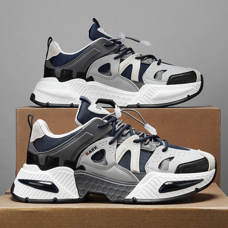 

Весенние дышащие повседневные кроссовки для пап, модные популярные кеды, весенне-осенние туфли, ретро модные туфли, сетчатые кроссовки мужские 45