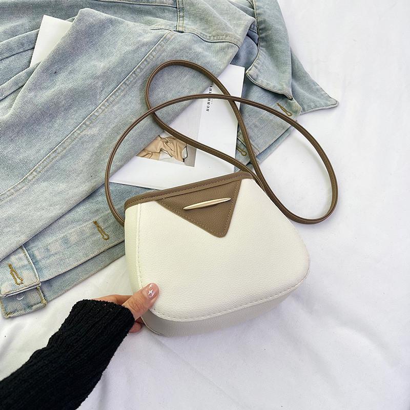 Stylish Medium Sized Pu Bucket Bag For Women With Chic Shoulder Strap Design белый