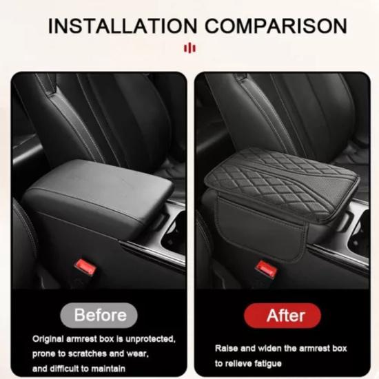Car Center Console Armrest Box Cushion Cover Pad Protector Mat Car Accessories