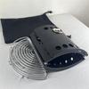 Folding Portable Wood and Charcoal Stove for Outdoor Picnic, BBQ, Parties