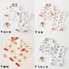 Childrens Cotton Pajama Set With Animal Prints For Newborns And Infants