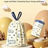 50Pcs/Roll Cartoon Printed Disposable Garbage Bags Tear-Free Plastic Cleaning Bags  Kitchen