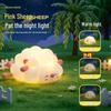 Purring Cat Night Light: Soft Bedside Lamp for Children's Sleep & Bedroom Decor