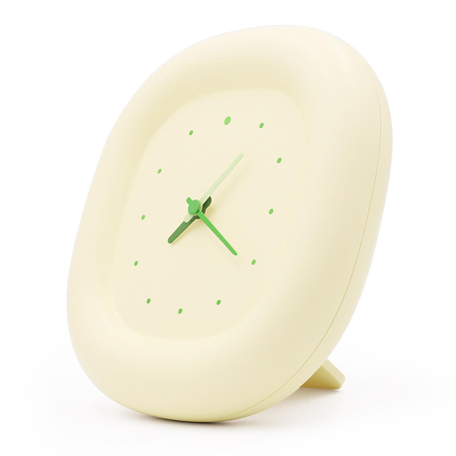 Милые настенные часы Минималистичные Модные Многофункциональные Бесшумные настенные часы Настольные часы для гостиной, спальни, офиса