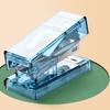 Stapler Transparent Labor-saving Flexible with Staples Book Order Plastic Mini Size Binder Desktop Stapler School Supplies
