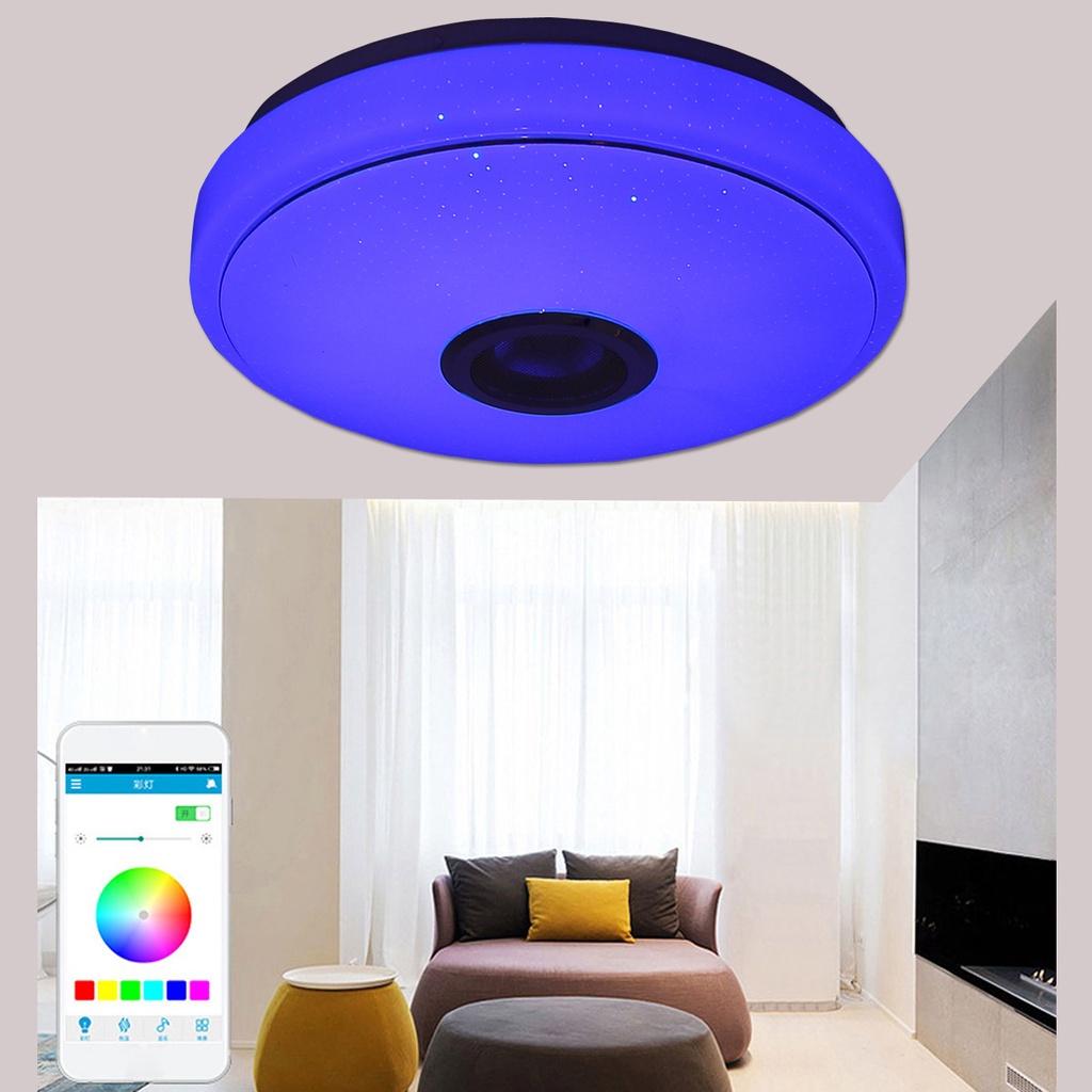 Smart rgb light Indoor Lighting Music Led Ceiling Light Lamp Modern ceiling lamp APP bluetooth Music Light with Remote Control 70W