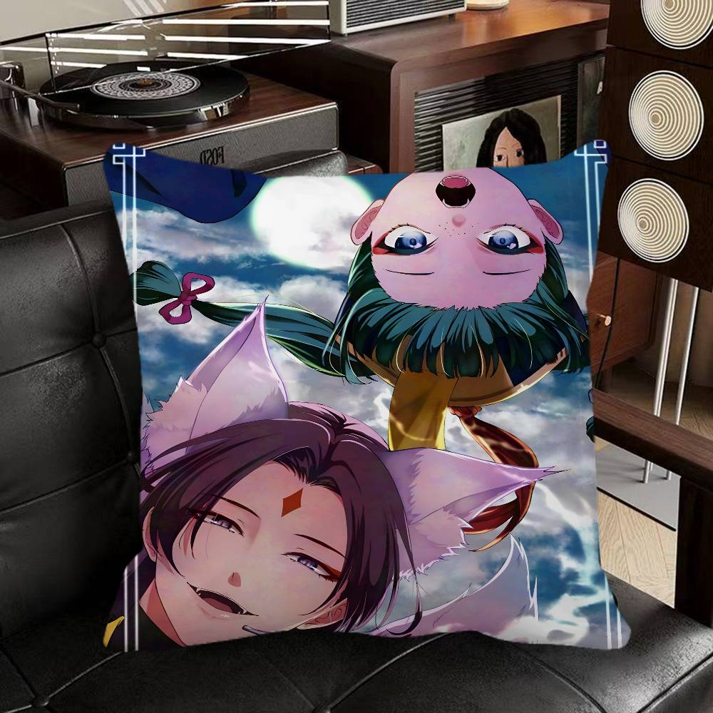 Maomao Anime The Apothecary Diaries  Pillow Case Square Pillow Bedroom Sofa Leisure Comfort Cushion Car Home Decoration