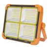 100W Solar Work Light 4 Gear Adjustable IP66 Portable Solar Flood Light for Emergency Garage Pond