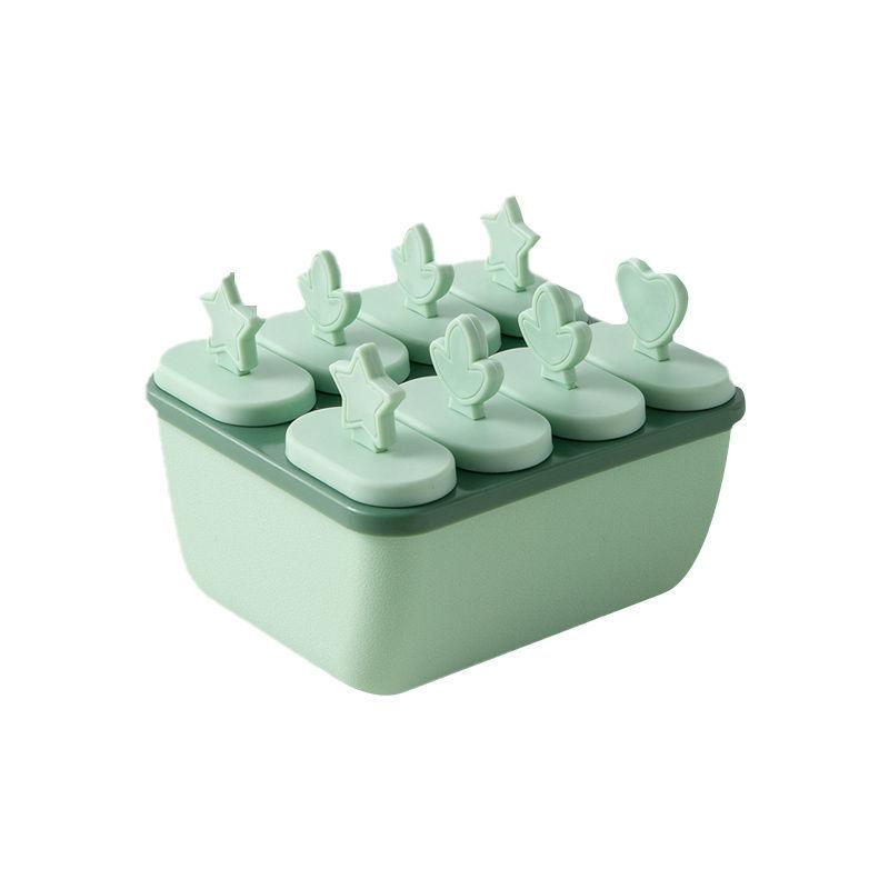 Popsicle Mould Tray 8 Cell Ice Cream Maker Multi Cell Reusable DIY Freezer Kitchen Tool For Kids Summer Party Treats