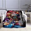 3D KOF game Cartoon blanket Warm Flannel blankets Soft and comfortable blanket Home Travel Blankets bed linings Birthday Gift