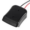 ABWR-3X 10.8V-12V Battery Mount Dock Power Connector With 14Awg Wires Connectors Adapter Tool For Battery DIY, Black