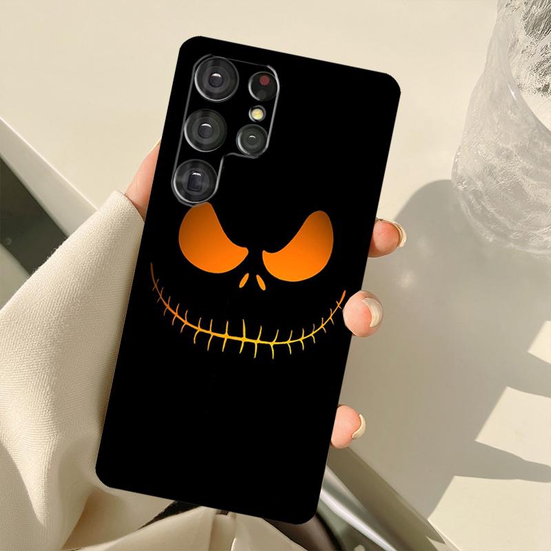 Scary Smile Skeleton Devil Case For Samsung Galaxy S22 Ultra S20 FE Note 20 Note 10 S8 S9 S10 Plus S21 Ultra Cover