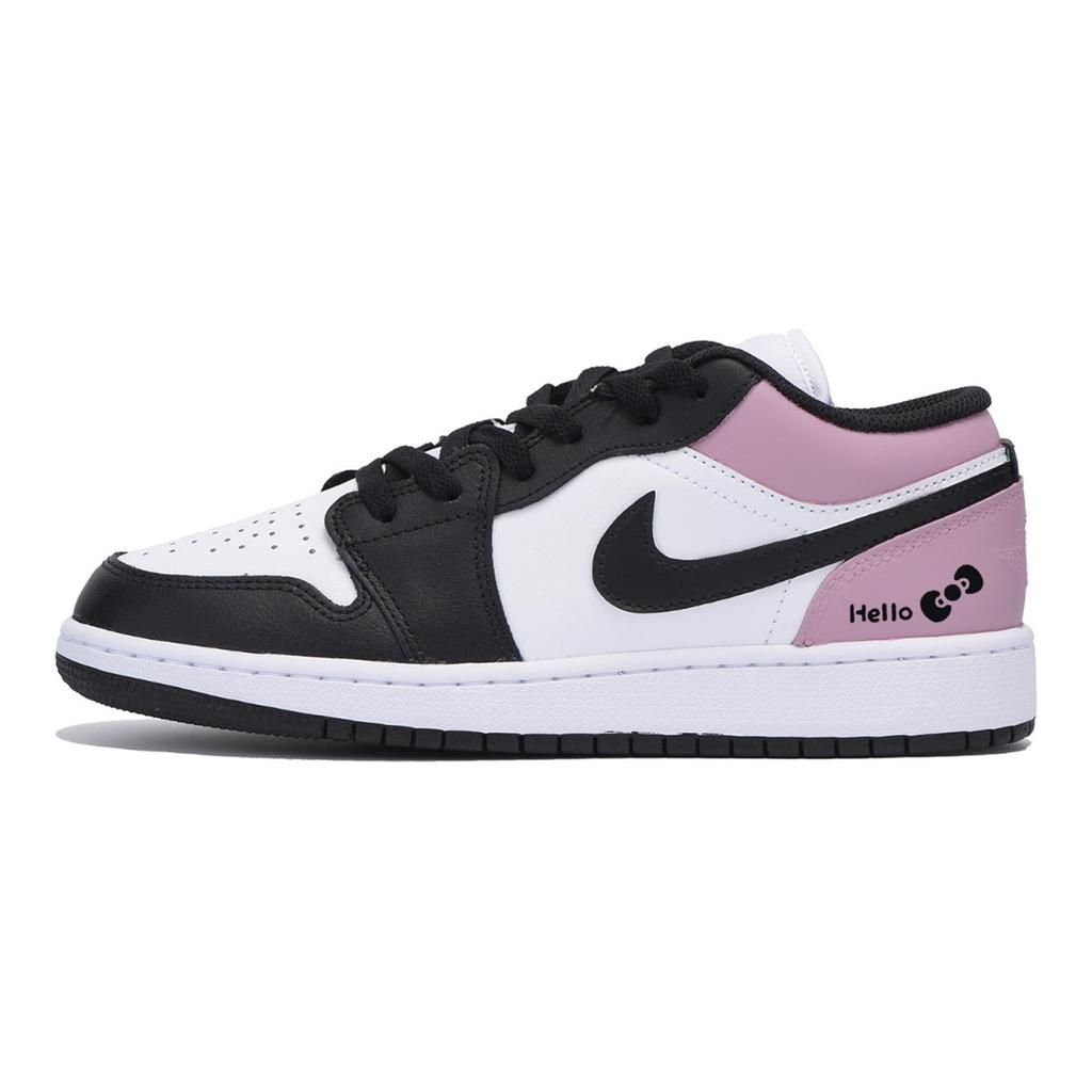 Jordan Air Jordan 1 Qixi Rouge Low top Vintage Basketball Shoes Men's White 553558-131(Team85-)