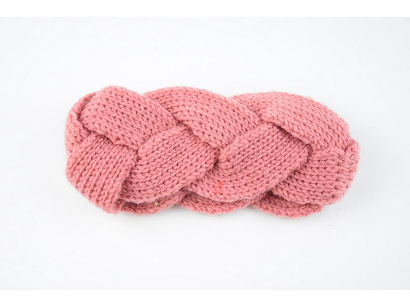 Handmade Woolen Cable Knit Headband Ear Warmer - European, American, Korean Style for Autumn/Winter