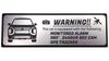 Honami Works New OUTLANDER Outlander GF PHEV Security Emblem 24 Hour Surveillance GPS Tracker Sticker