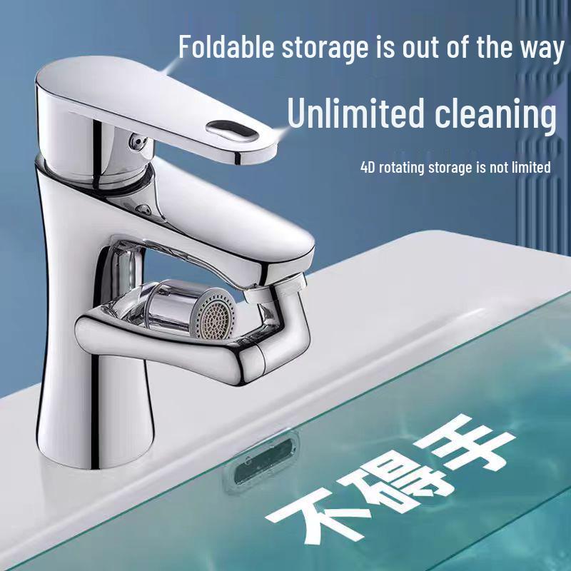 Universal Kitchen Faucet Extension Arm with Anti-Splash Aerator