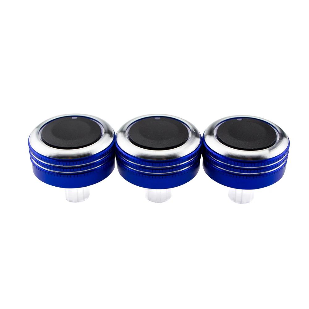 

3PCS For Mazda 3 BL 2010 - 2013 Air Conditioning Knob AC Knob Heat Control Switch Button Aluminum Alloy Accessories