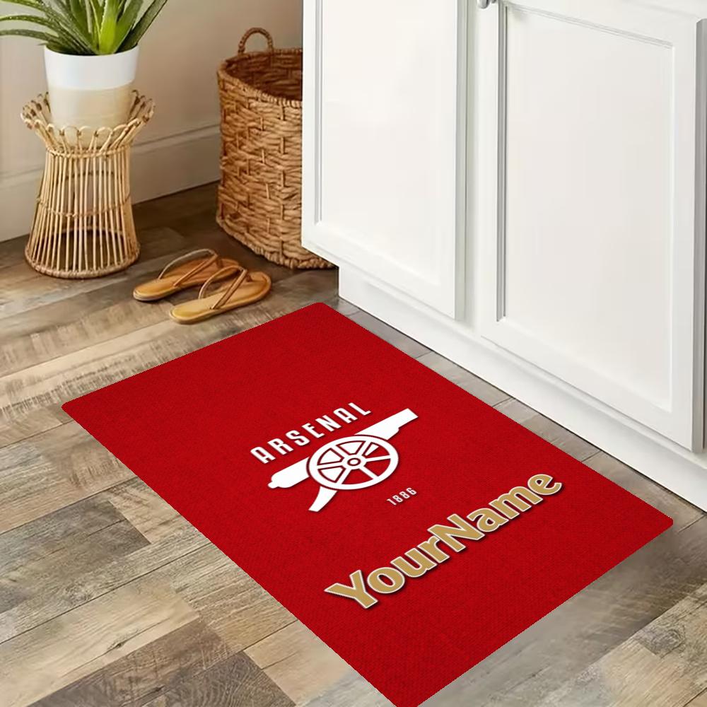 Arsenal Customize Your Name Kitchen Rug Runner Rug Laundry Mat Hallway Entryway The Best Gift Choice