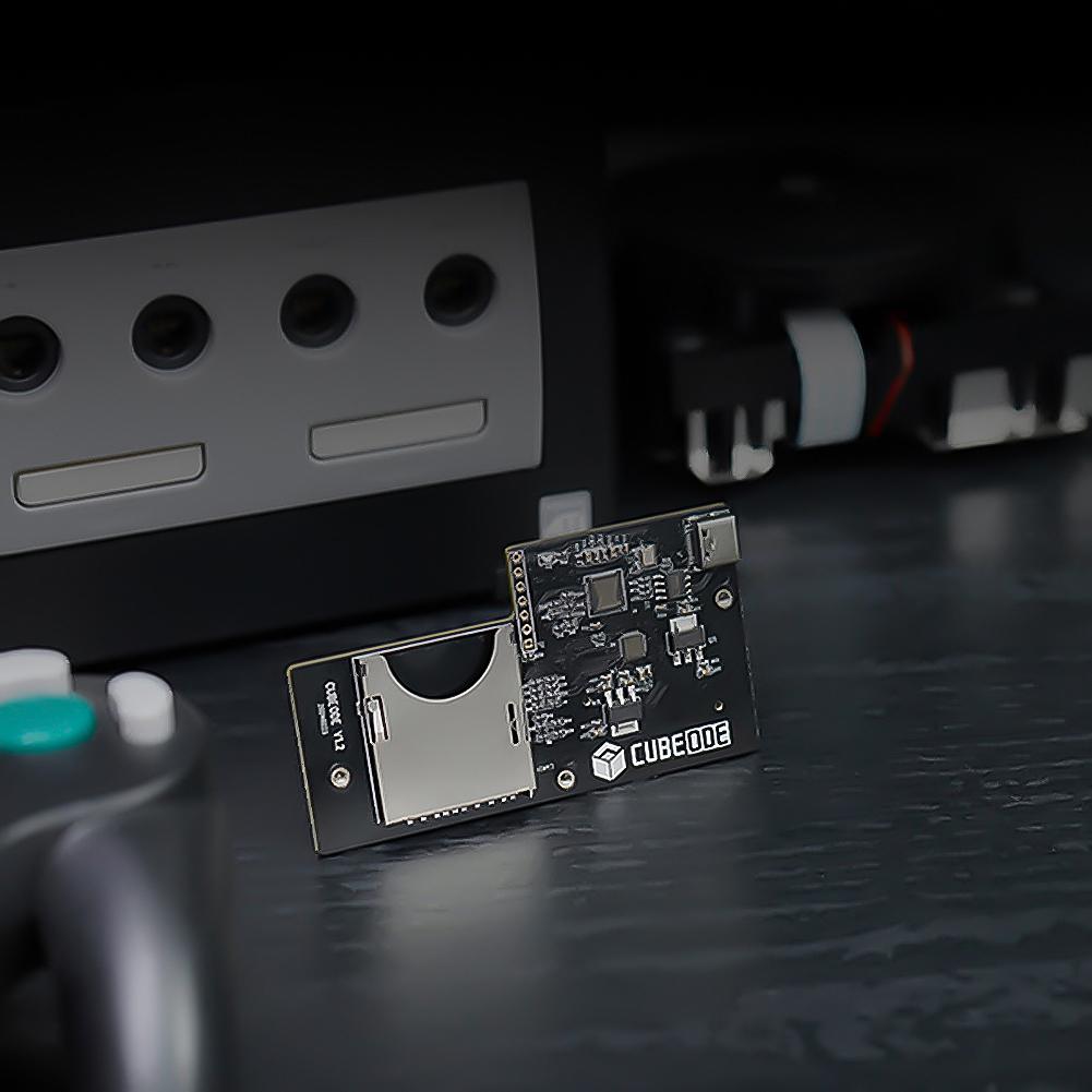 CUBEODE V1.2 Emulátor optické mechaniky Vylepšený Náhradní originální DVD mechanika Emulátor optické mechaniky pro NGC GameCube DOL-001&DOL-101