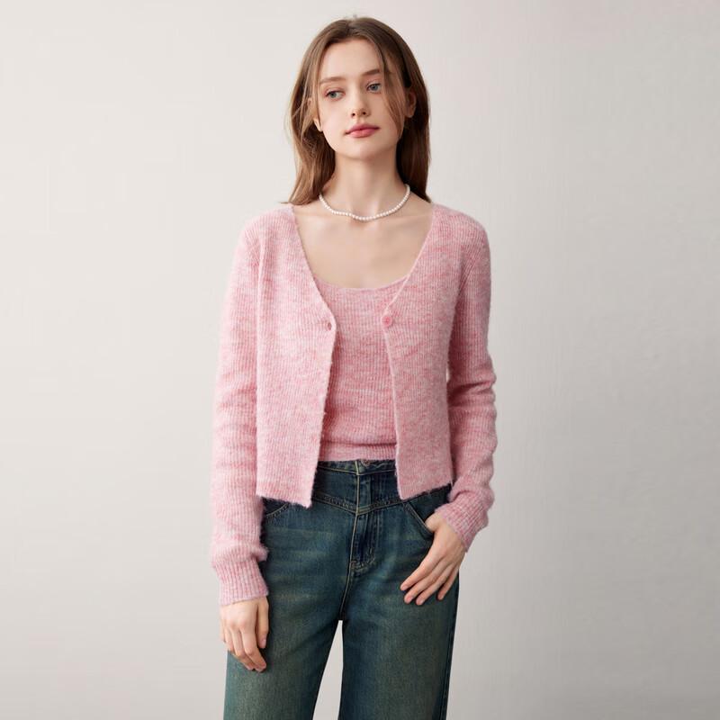 

Sweet Knit Vest & Cardigan Set M