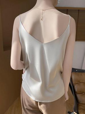 Damen V-Ausschnitt Eisseide Camisole West - Sommerkollektion 2025