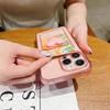 Luxury Transparent Wallet Card Phone Case For iPhone 16 15 14 13 12  Pro Max XS XR 7 8 Plus 16E Love Heart Shockproof Cover
