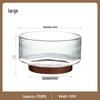 Japanese Style Glass Fruit Bowl