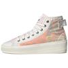 Parley X  Originals Nizza High Canvas Durable Slip-Resistant Lightweight High-Top Skate Shoes Unisex Sneakers Pink Orange GY3176