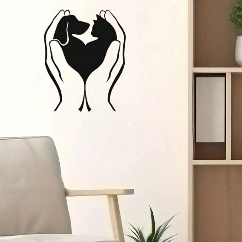 Módní kovová nástěnná dekorace pro vstupní prostor, kancelář, ložnici