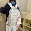High-value schoolbag girls' junior high school large-capacity Japanese bar pain bag ins style backpack college student backpack trend
