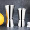 1Pc Bar Cocktail Jigger Edelstahl Rotwein Saft Jigger Doppel Geist Messbecher Für Home Bar Party Bar Zubehör