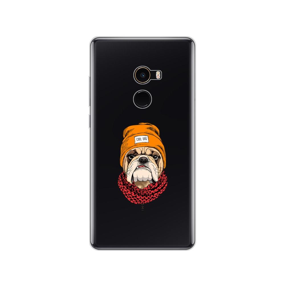 Pouzdro pro Xiaomi Mix 2 Soft Silicon TPU Pouzdro pro Xiaomi Mi Mix 2 Mix2 Zadní kryt Ochranný zadní kryt Transparentní Coque Shell