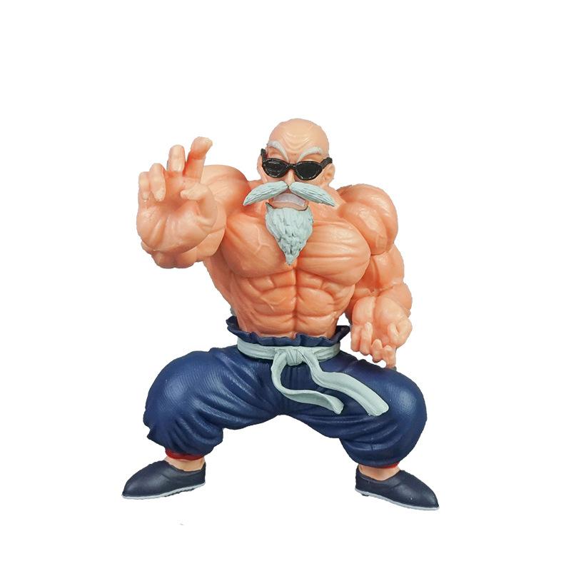 10cm Master Roshi Figure Kame Sennin Figurine PVC Action Figures Collection Model Decoration Toys Birthday Gift
