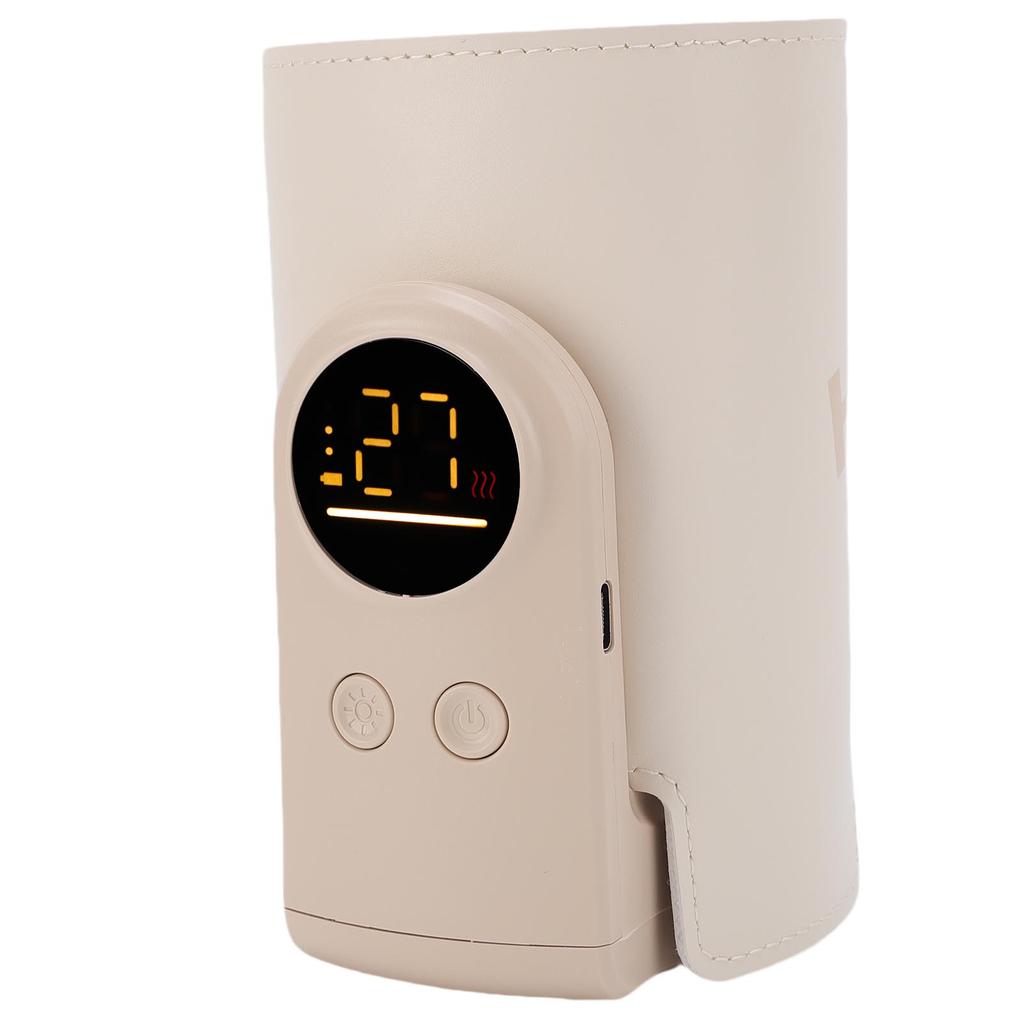 Fast Milk Bottle Warmer USB Type C Universal Cordless Accurate Temperature Control Milk Bottle Heat Keeper 6000mah