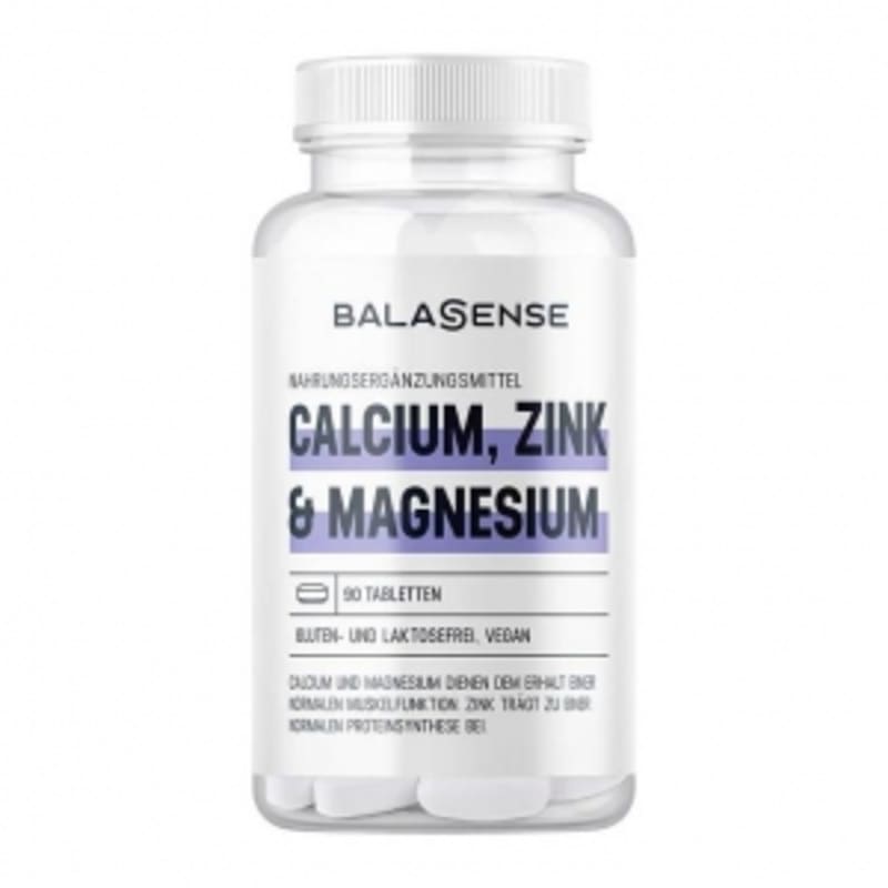 

Balasense Calcium, Zinc, Magnesium 90 Tablets