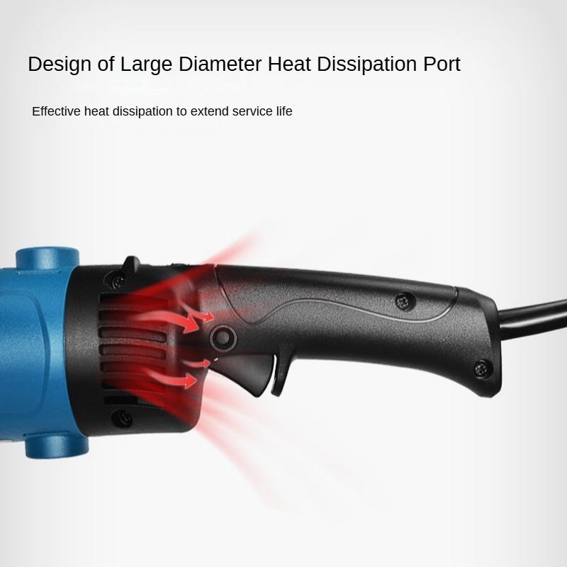 Dongcheng Polishing Machine Wire Drawing Wheel S1N-FF-120 * 100 Wire Drawing Machine Small Portable Stainless Steel Polishing Machine