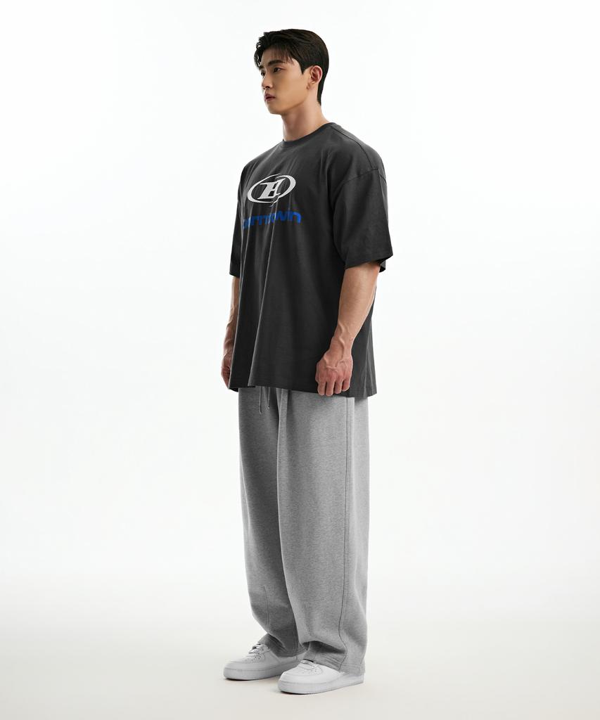 BORN TO WIN Symbol B Logo T-Shirts [Charcoal]