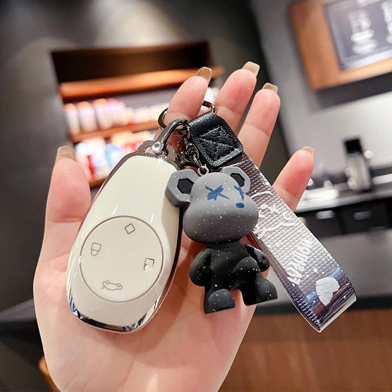 Leapmotor Key Case: 2023 T03 Model C11/S01 Remote Protective Shell with Buckle for C01