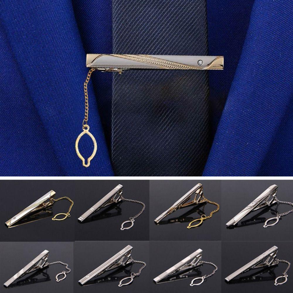 

Formal Jewelry Tie Pin Wedding Bar Brooch Clasp Collar Pin Clip Tie Clip Necktie Clasp