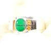 Emerald Oval Cut Gemstone With 925 Sterling Silver Ring For Men's #B44 JL375671322631