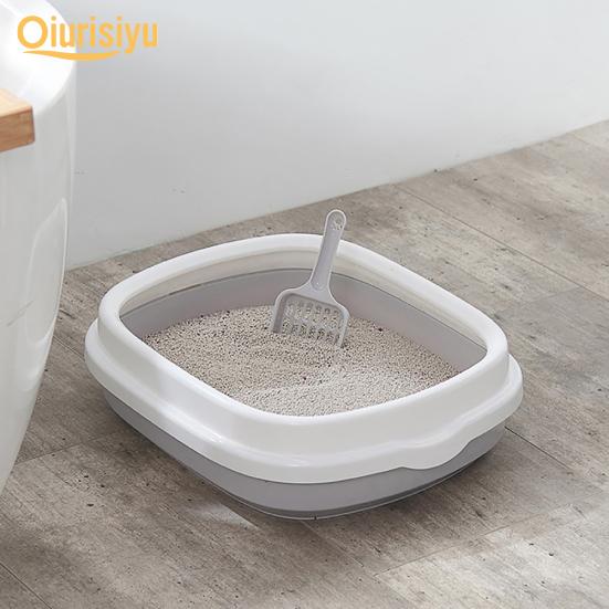 Buy Semiclosed Detachable Antisplash Pet Cats Sand Litter Box Toilet