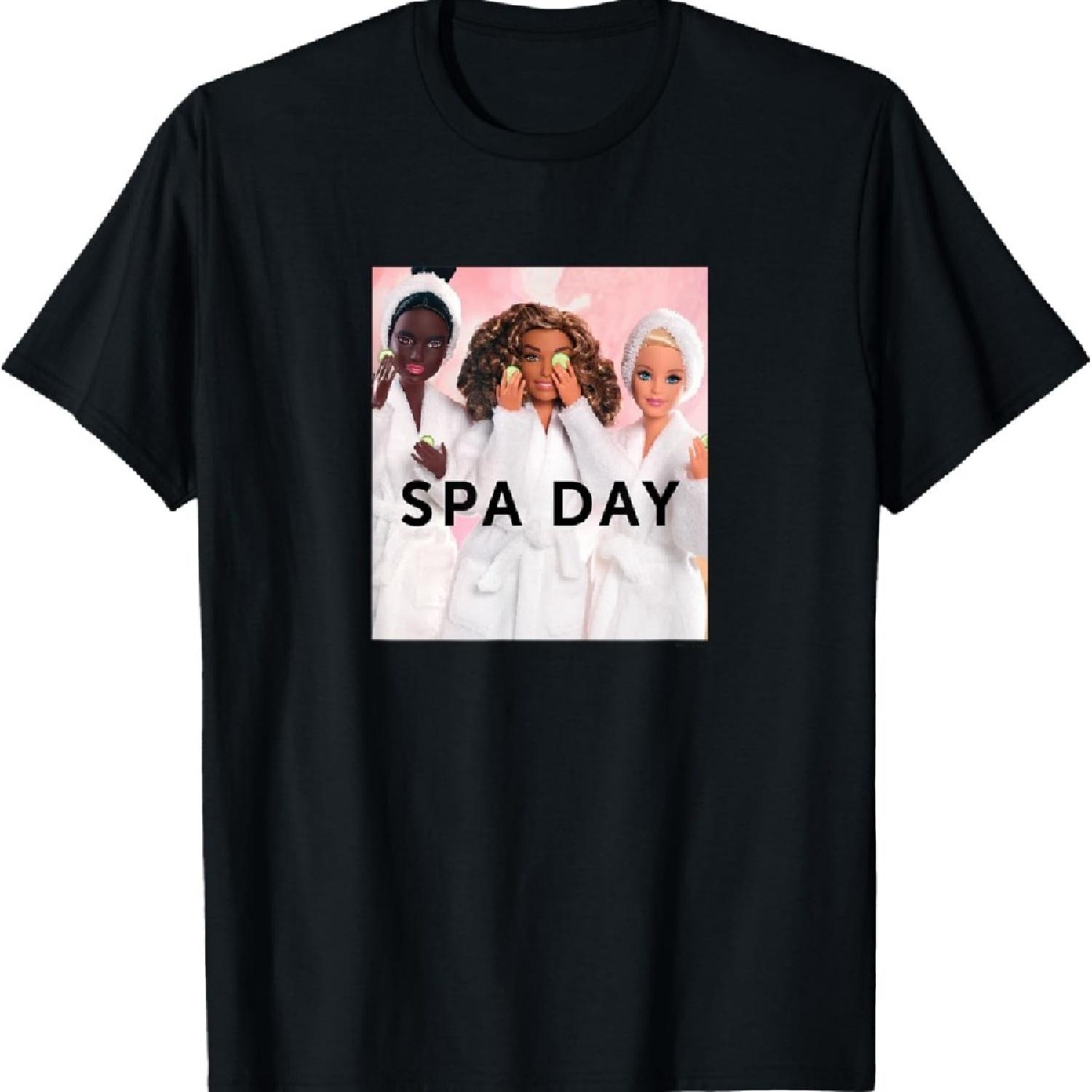 

Барби - Футболка для спа-дня XXXXXL чёрный